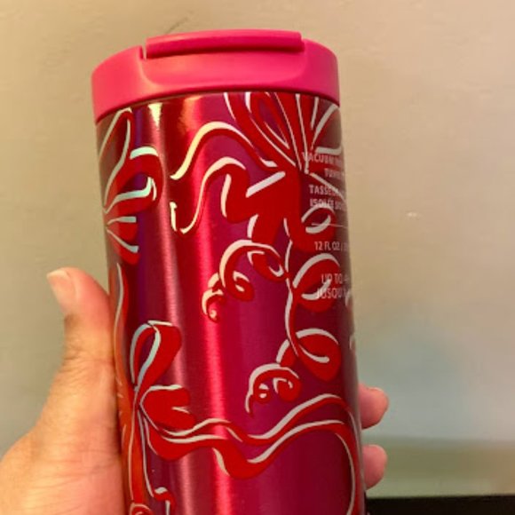 Starbucks | Dining | Starbucks Pink Ribbons Stainless Steel Tumbler 2oz ...